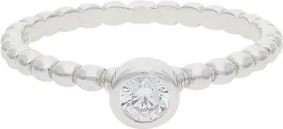 Produktbild von JuwelmaLux Ring Sterling Silber 925 mit synth. Zirkonia JL10-07-3036 58