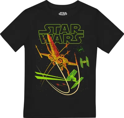 Image de Star Wars - T-shirt pour enfants TV2119 (152-158) (Noir)