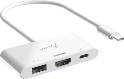 Produktbild von j5create JCA399 - Videoadapter - USB-C männlich zu HDMI, USB-C (PD)