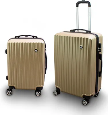 Produktbild von Barut Reisekofferset General 2-teilig M + L Champagner MS-17302
