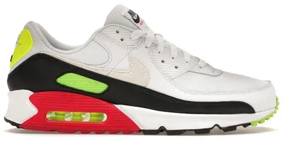 Produktbild von Nike Air Max 90 White Volt Rush Pink - EU 40.5