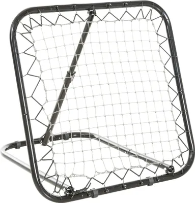 Immagine prodotto di Fortuna Lai Calcio Rebounder pieghevole Kickback Porta Parete di rimbalzo 5 livelli per baseball e pallacanestro, metallo nero 78x84x65-78 cm