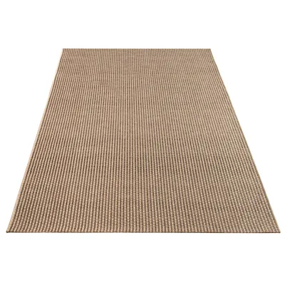 A rug is shown from a diagonal angle on a white background.