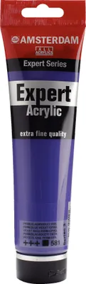 Immagine prodotto di Amsterdam Expert Series Vernice acrilica in tubetto 150 ml Blu permanente Viola Opaco 581
