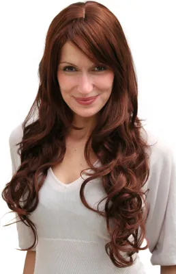 Produktbild von WIG ME UP Perücke rot lang wallendes Haar 9204S-33A130