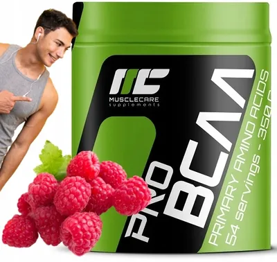 Obrázek produktu pro AMINOKWASY Muscle Care Pro BCAA 350 g RASPBERRY