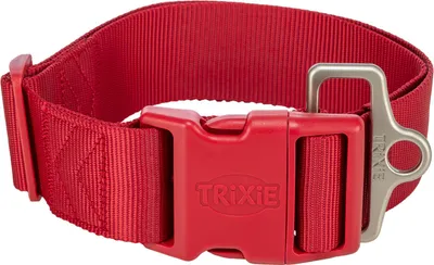 Produktbild von TRIXIE Premium Halsband - rot - 55–80 cm/50 mm