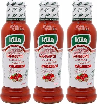 Produktbild von Kula Sazebeli scharf  Scharfe Soße 3x345g
