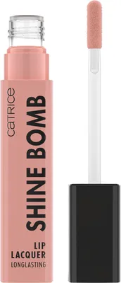 Produktbild von CATRICE Shine Bomb Lip Lacquer 010 French Silk 3ml, Nude, French Silk, Färbung, Frauen, Flüssigkeit, Creme