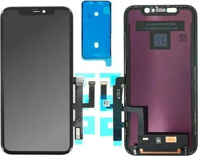 Produktbild von Display für iPhone 11 LCD Schwarz Touch Bildschirm