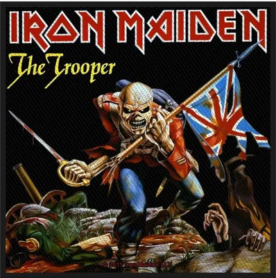 Produktbild von Iron Maiden The Trooper Aufnäher