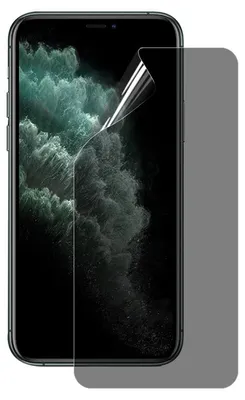 Obrázok produktu pre 0,1 mm 2,5D plne zakrivená hydrogélová fólia proti špehovaniu pre Apple iPhone 11 Pro / XS 5,8