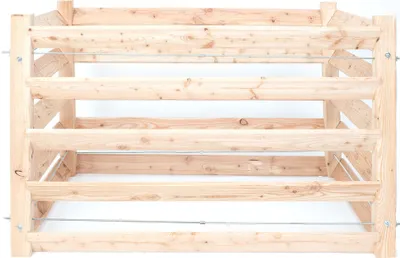 Produktbild von Westmann Holz Komposter Konni L Lärchenholz Natur 100x130x80 cm
