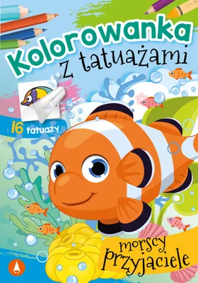 Produktbild von Kolorowanka z tatuazami Morscy przyjaciele