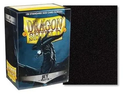 Produktbild von Dragon Shield: Matte  Jet (100) – Kartenhüllen – Arcane Tinmen ApS