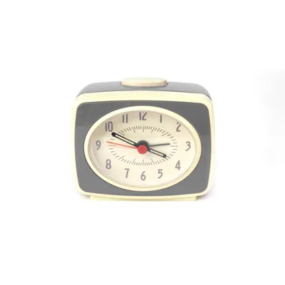 Produktbild von KIKKERLAND Small classic alarm clock grau
