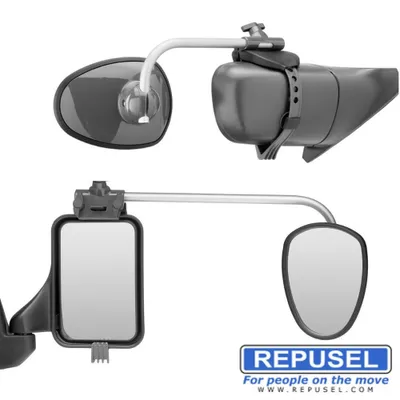 Produktbild von Caravanspiegel Alufor, Arm lang, zusätzlicher Autospiegel Repusel 3003