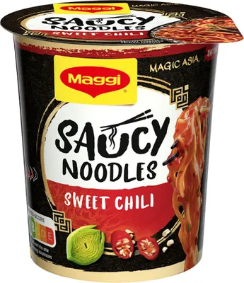 Image de MAGGI MAGIC ASIA Saucy Noodles Sweet Chili Cup en gobelet 75g