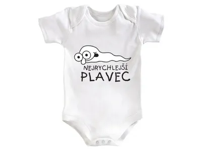 Obrázek produktu pro Body Nejrychlejší plavec - velikost 86-92