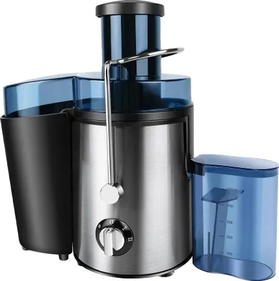 Immagine prodotto di Spremiagrumi centrifugo, potenza 900 W, capacità 500 ml, 2 velocità, argento
