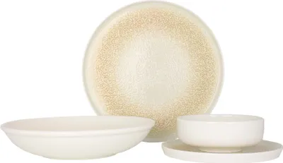Zdjęcie produktu dla Zestaw naczyń Rinart - Dotti - 24 części - 6 osób - porcelana