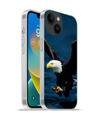Produktbild von MuchoWow® Handyhülle Schutzhülle Hülle für Apple iPhone 14 - Softcase Adler - Nahaufnahme - Wasser Silikon Softcase Handy Hülle - Mobiltelefonhülle