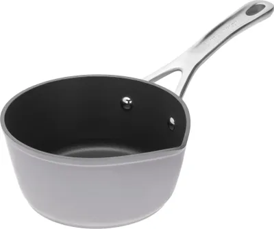 Produktbild von Laura Ashley - Kochgeschirr - Milchtopf 16 cm mit Ausgießer - Antihaftbeschichtung in Dark Dove Grey von Pendeford