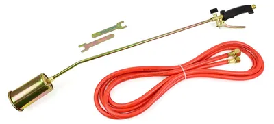 Produktbild von Geko G20008 - Heizlaterne de langer Arm (58 kW, Einzelkopf, 60 mm), mehrfarbig