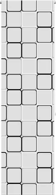 Zdjęcie produktu dla Roleta prysznicowa 60x240 cm Szerokość tkaniny 56 cm