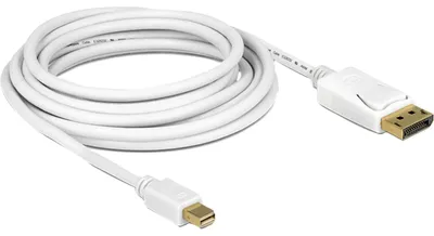Produktbild von DeLOCK 83483, 3 m, Mini DisplayPort, DisplayPort, Männlich, Männlich, 3840 x 2160 Pixel
