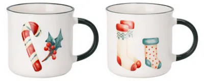Produktbild von Tassen aus Porzellan, 200 ml, 2er-Set
