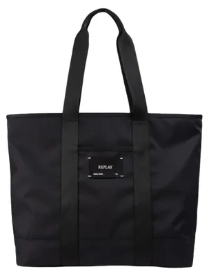 Produktbild von REPLAY Schultertasche Shopper Black schwarz
