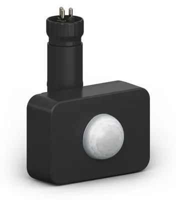 Image de Ledvion Détecteur de Mouvement PIR Sans Fil Noir Montage au Plafond IP65