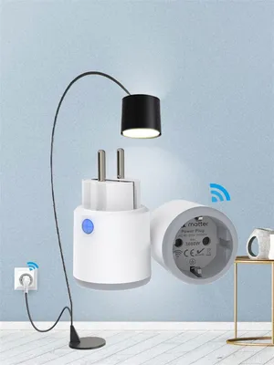 Produktbild von MOES Matter smart plug 16A (mit Stromüberwachung)
