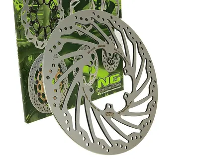 Image de Disque de frein NG 865 - 280 / 90 / 4mm 6 trous pour Rieju RS-2 Matrix RS-3 Pro NKD 50 ccm