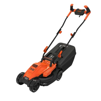 Immagine prodotto di Black & Decker BEMW451BH-QS tagliaerba Tagliaerba a spinta AC Nero, Arancione