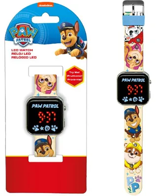 Produktbild von EUROSWAN Paw Patrol LED-Digitaluhr für Kinder, PW19961