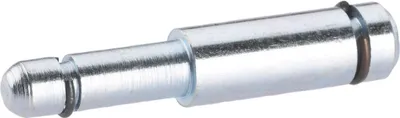Produktbild von Bundstift für Doppelrollen 8 x 11 mm verzinkt mit Rückenloch und Klemmringen