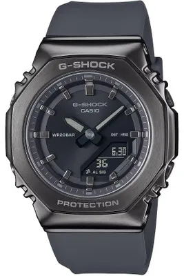 Produktbild von CASIO G-SHOCK Damenuhr, grau, Casio-GM-S2110B-8AER