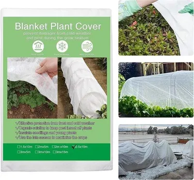 Produktbild von Famanu Vliesstoff für Pflanzen 2,5 x 10 m - Frostschutz und Winterisolierung
