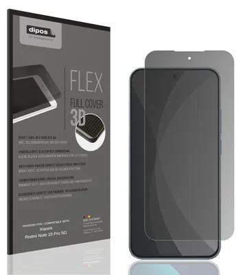 Immagine prodotto di Pellicola protettiva Privacy per Xiaomi Redmi Note 15 Pro 5G Protezione Antiurto Anti-Shock
