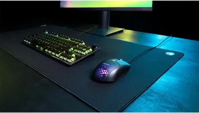 Zdjęcie produktu dla ROCCAT Sense CTRL, Czarny, Monochromatyczny, Osuszenie, Guma, Podkładka antypoślizgowa, Podkładka dla graczy