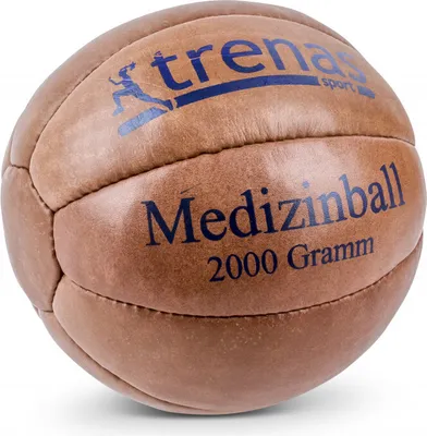 Produktbild von TRENAS Medizinball aus Leder | 2000 g