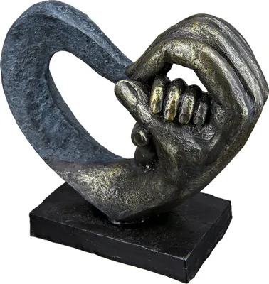 Produktbild von Casablanca by Gilde Dekofigur Skulptur Hands of Love H. 14 cm,37155