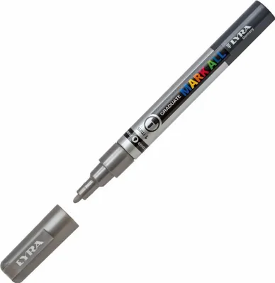 Image de Lyra Graduate Mark Permanent Fixka 1 mm Silver 1 ks
