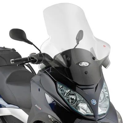 Produktbild von KAPPA WINDSCHUTZSCHEIBE PIAGGIO MP3 300 SPORT '08-'17, MP3 500 BUSINESS '08-'17, MP3 300/500 BUSINESS/SPORT '12-'14 (75 x 65 cm) TRANSPARENT