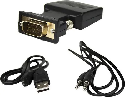 Immagine prodotto di Adattatore da VGA a HDMI con jack audio da 3,5 mm