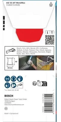 Immagine prodotto di Lama per sega a immersione EXPERT AIZ 32 AIT MetalMax, 32 x 40 mm