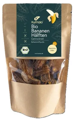 Produktbild von Kumaio®BIO getrocknete Bananenhälften -