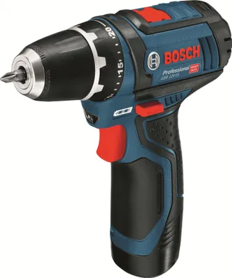 Produktbild von Bosch GSR 12V-15-2 Bohrschrauber mit 2 x Li-Ion Akku 2,0Ah L - Boxx